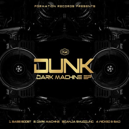 Dark Machine EP album by Dunk - Drum and Bass Cover Art
