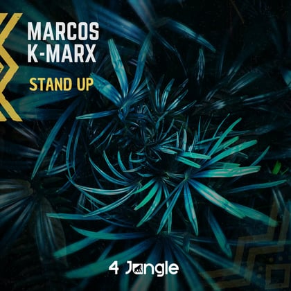 Stand Up album by Marcos K-Marx - Drum and Bass Cover Art