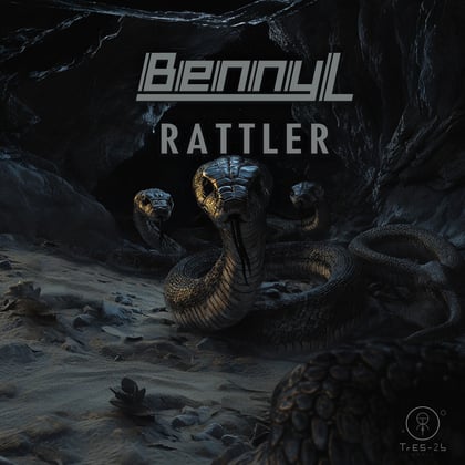 Rattler album by Benny L - Drum and Bass Cover Art