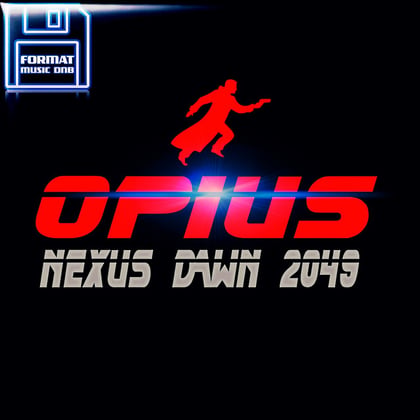 Nexus Dawn 2049 album by Opius - Drum and Bass Cover Art