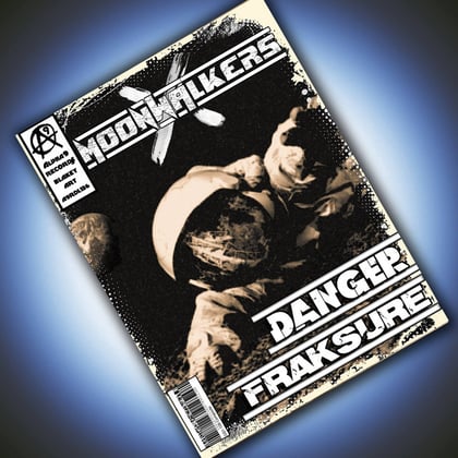 Moonwalker album by Danger & Vital Link - Drum and Bass Cover Art