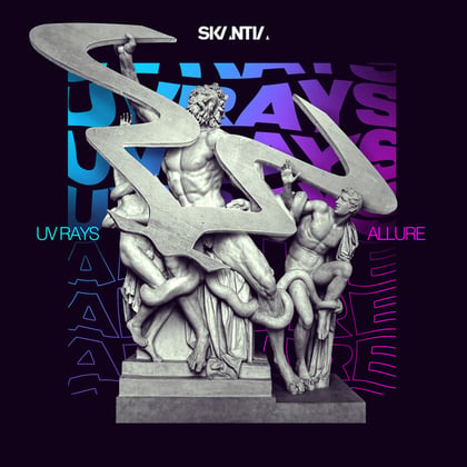 UV Rays / Allure album by skantia - Drum and Bass Cover Art