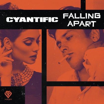 Falling Apart album by Cyantific - Drum and Bass Cover Art