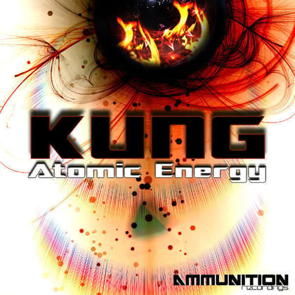 "Atomic Energy" EP album by Kung - Drum and Bass Cover Art