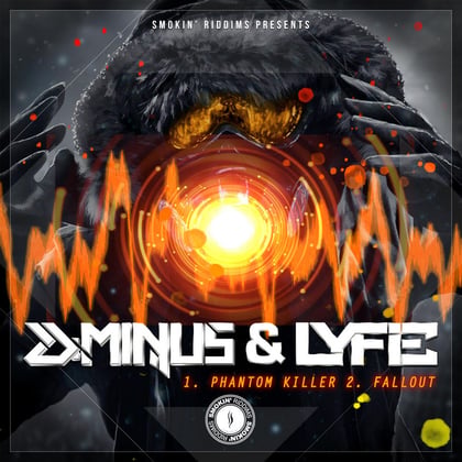 Phantom Killer / Fallout album by D-MINUS - Drum and Bass Cover Art
