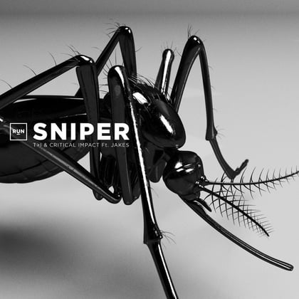 Sniper album by T>I, Critical Impact & Jakes - Drum and Bass Cover Art