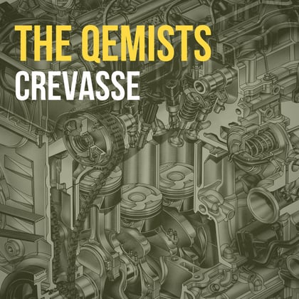 Crevasse album by The Qemists - Drum and Bass Cover Art