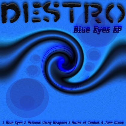Blue Eyes album by Destro - Drum and Bass Cover Art