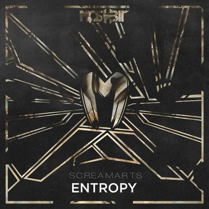 Entropy album by Screamarts - Drum and Bass Cover Art