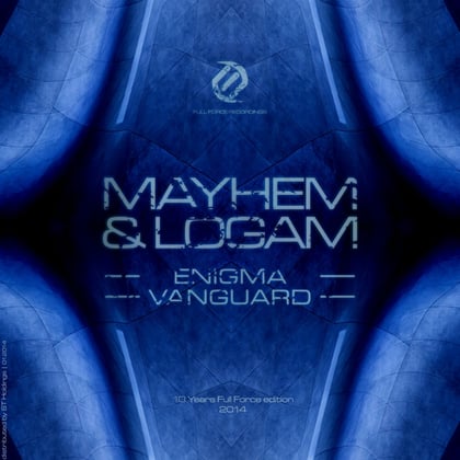 Enigma album by Logam - Drum and Bass Cover Art