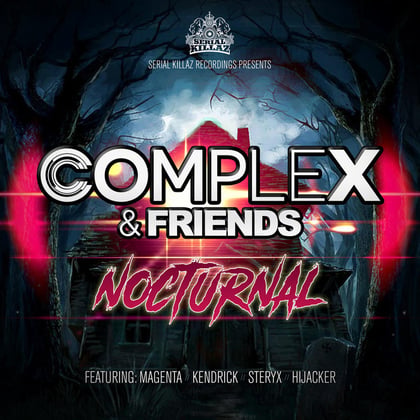 Nocturnal EP album by Complex - Drum and Bass Cover Art