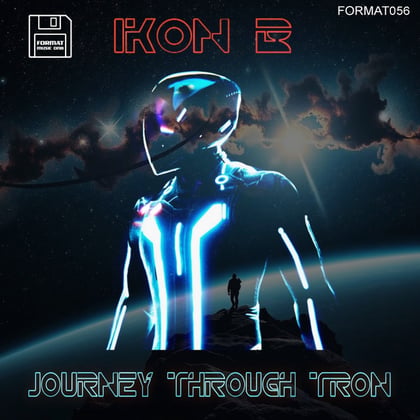 Journey Through / Tron album by Ikon-B - Drum and Bass Cover Art