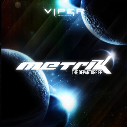 The Departure album by Metrik - Drum and Bass Cover Art