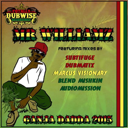 Ganja Dadda 2015 album by Subtifuge - Drum and Bass Cover Art