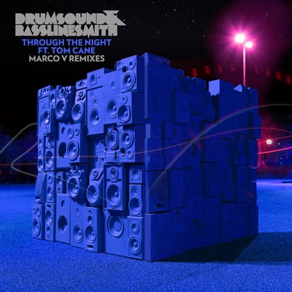 Through The Night (Marco V Remixes) album by Drumsound & Bassline Smith - Drum and Bass Cover Art