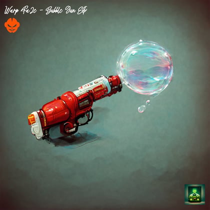 Bubble Gun EP album by Warp Fa2e - Drum and Bass Cover Art