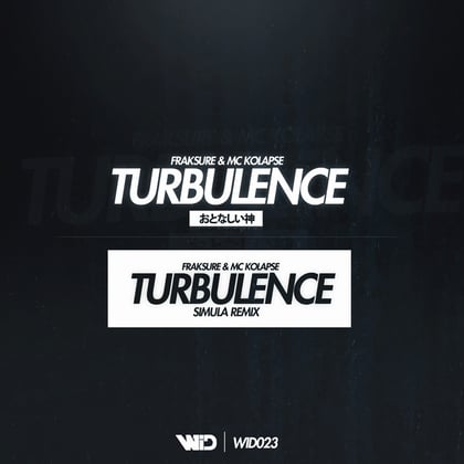 Turbulence // Simula Remix album by Simula, Fraksure & Mc Kolapse - Drum and Bass Cover Art