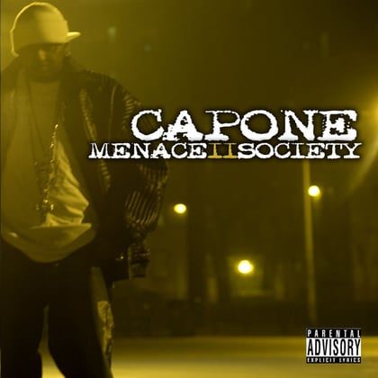 Menace II Society album by Capone - Drum and Bass Cover Art