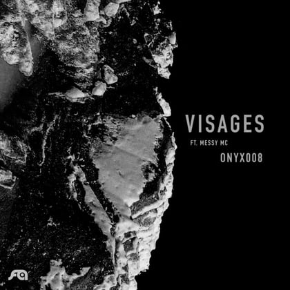 ONYX008 album by Monty & Visages - Drum and Bass Cover Art