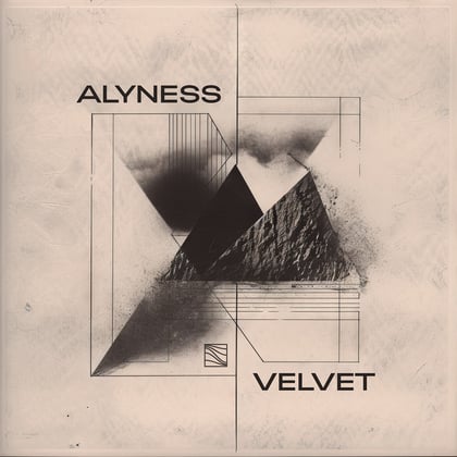 Velvet album by Alyness - Drum and Bass Cover Art