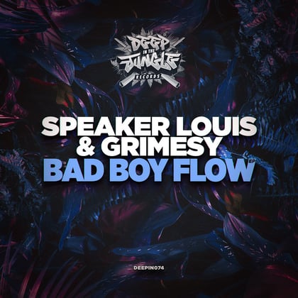 Bad Boy Flow album by Grimesy - Drum and Bass Cover Art