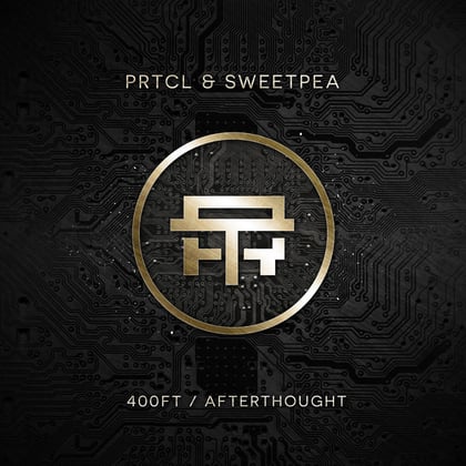 400Ft / Afterthought album by PRTCL & Sweetpea - Drum and Bass Cover Art