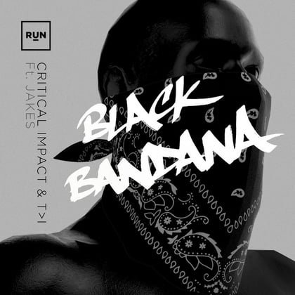 Black Bandana album by Critical Impact, T>I & Jakes - Drum and Bass Cover Art