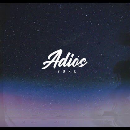 Adiós album by York - Drum and Bass Cover Art