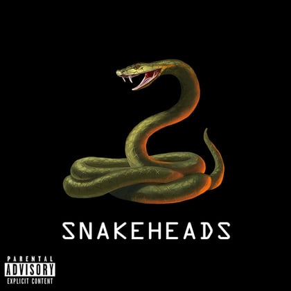 Snakeheads (feat. AU & Yung Adon) album by Koto - Drum and Bass Cover Art