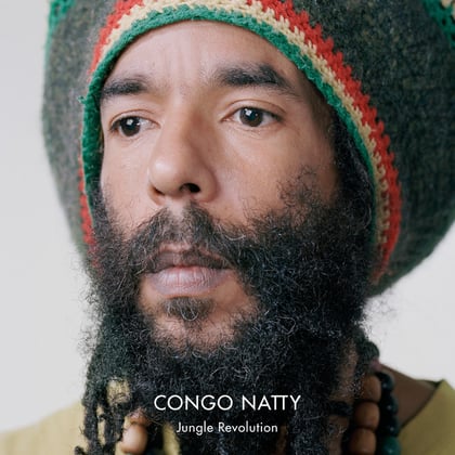 Jungle Revolution album by Congo Natty - Drum and Bass Cover Art