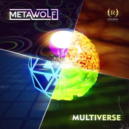 Multiverse album by Metawolf - Drum and Bass Cover Art