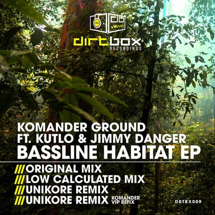 Bassline Habitat album by Kutlo - Drum and Bass Cover Art