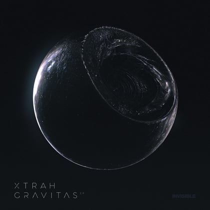 Gravitas EP album by Xtrah - Drum and Bass Cover Art