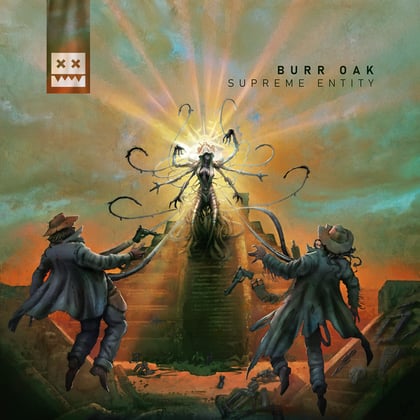 Supreme Entity album by Burr Oak - Drum and Bass Cover Art