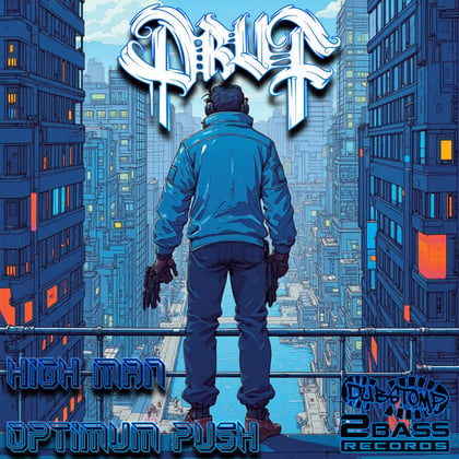 High Man / Optimum Push album by Pruf - Drum and Bass Cover Art
