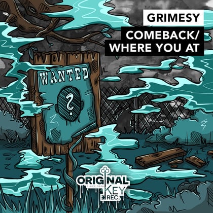 Comeback / Where You At album by Grimesy - Drum and Bass Cover Art