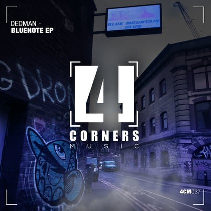 The Blue Note EP album by Dedman - Drum and Bass Cover Art