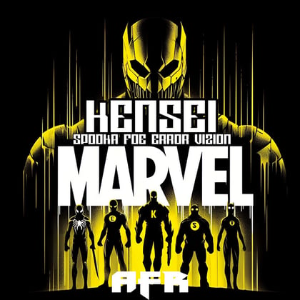 Marvel EP album by Kensei - Drum and Bass Cover Art