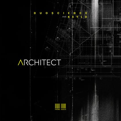 Architect EP album by Duoscience & Keylo - Drum and Bass Cover Art