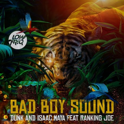 Bad Boy Sound album by Dunk & Isaac Maya - Drum and Bass Cover Art
