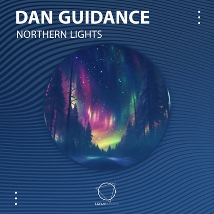 Northern Lights album by Dan Guidance - Drum and Bass Cover Art