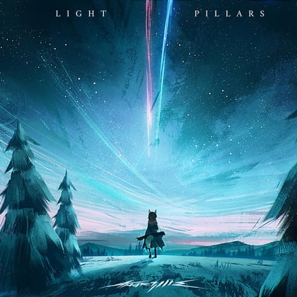 Light Pillars II album by Amaryllis - Drum and Bass Cover Art