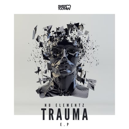 Trauma album by Nu Elementz - Drum and Bass Cover Art