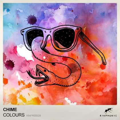 Colours album by BOP & Chime - Drum and Bass Cover Art