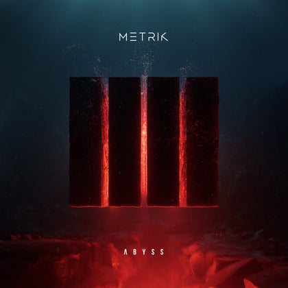 Abyss album by Metrik - Drum and Bass Cover Art