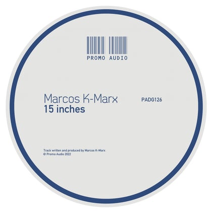 15 inches album by Marcos K-Marx - Drum and Bass Cover Art