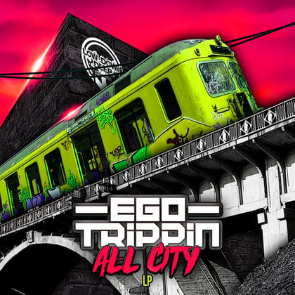 All City LP album by Ego Trippin - Drum and Bass Cover Art