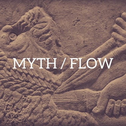 Myth / Flow album by TMSV - Drum and Bass Cover Art