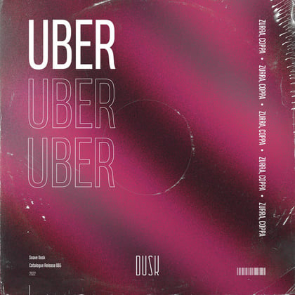 Uber album by Coppa - Drum and Bass Cover Art