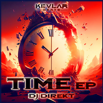 TIMe E.P. album by DJ Direkt - Drum and Bass Cover Art